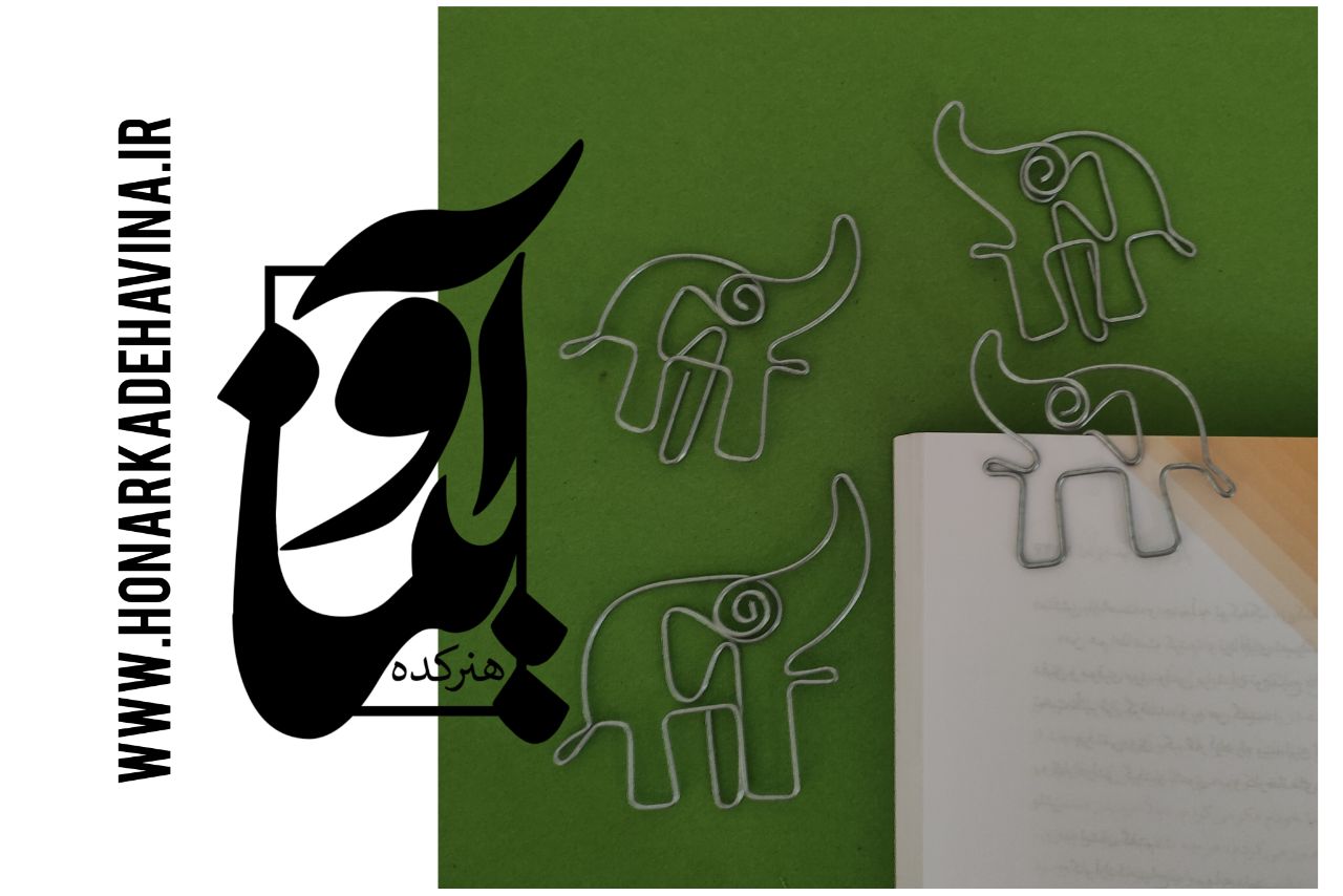 قیمت و خرید اینترنتی نشانگر کتاب به شکل فیل ساخته شده از فلز و مقاوم